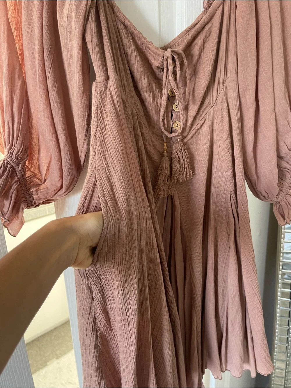 Free People flowy dusty